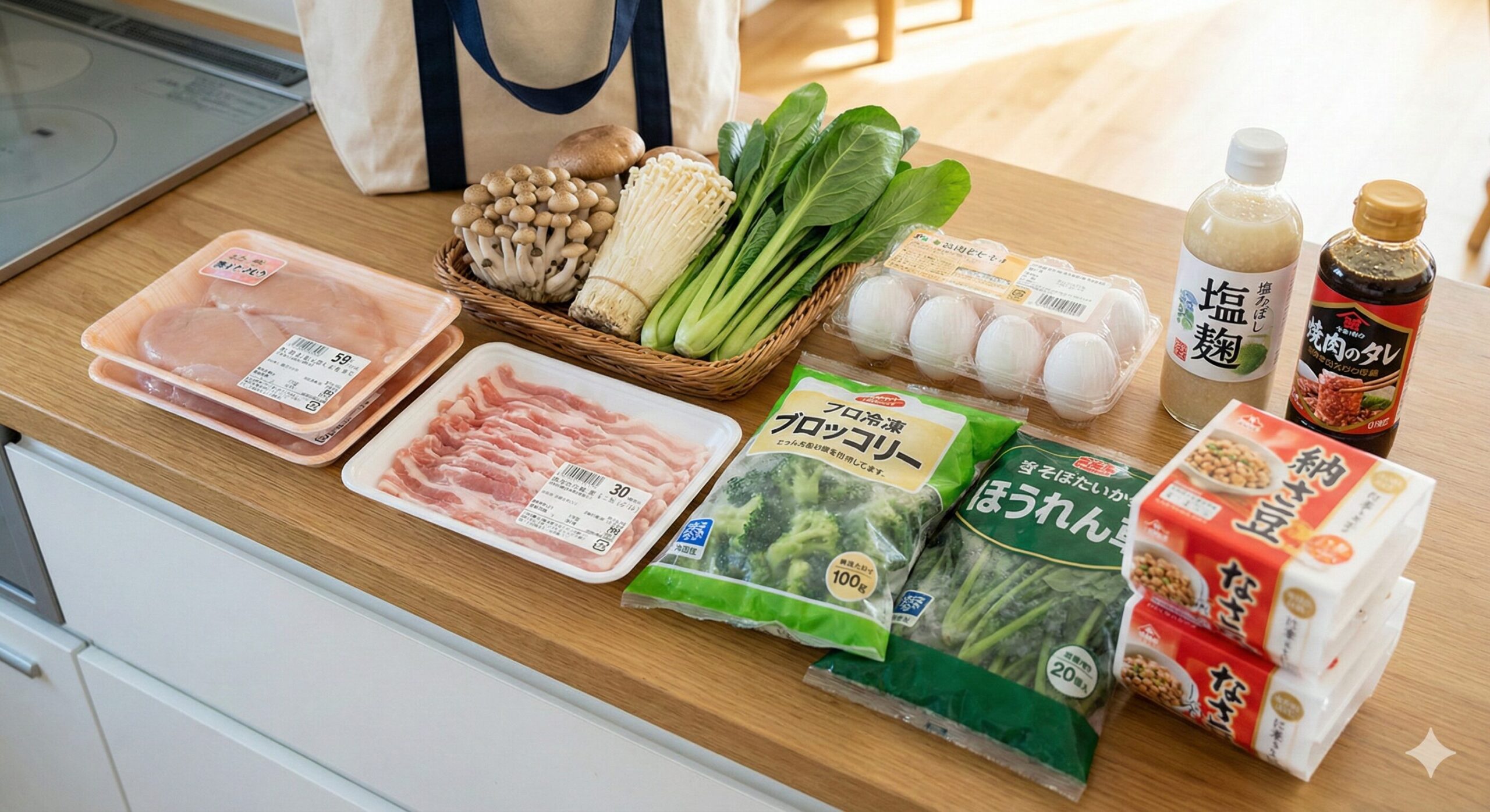 これだけ買えばOK！最初の週末買い物リスト